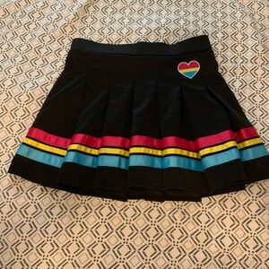 Pleated Pride Circle Skirt